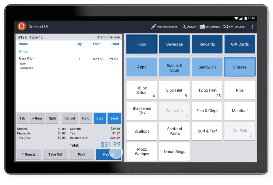 Toast POS- point of sale software