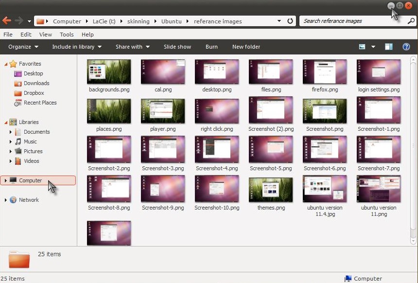 Ubuntu Ambience Theme