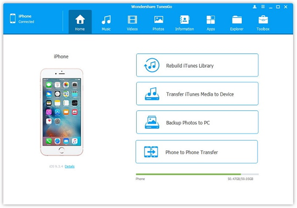 Wondershare TunesGoc