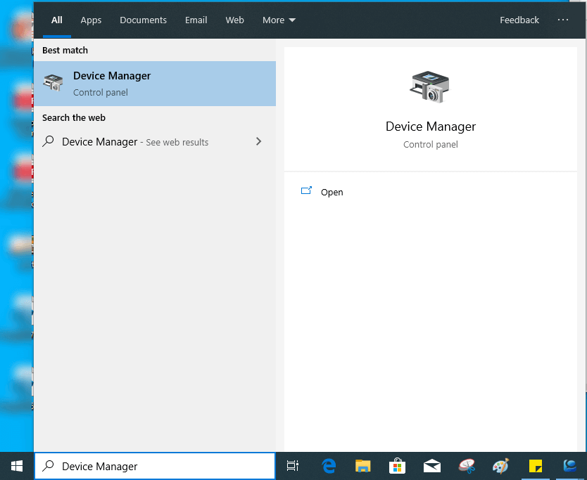 device manager