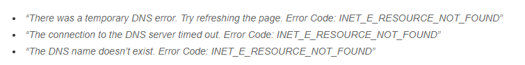 error INET_E_RESOURCE_NOT_FOUND