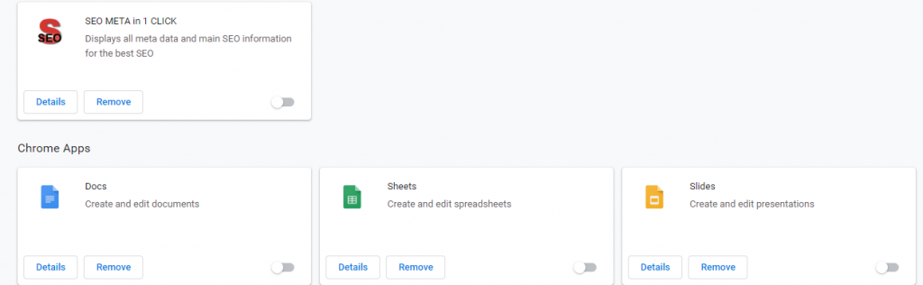 Chrome Error