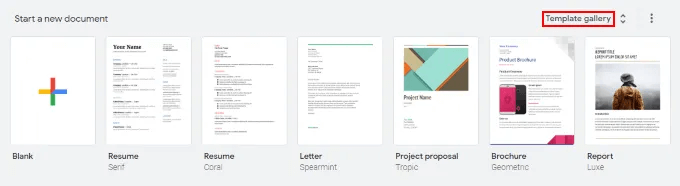 google Docs