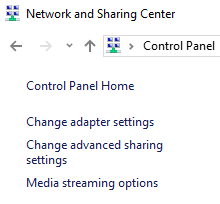 network and sharing