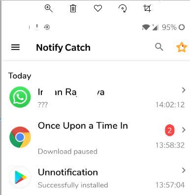 notify catch