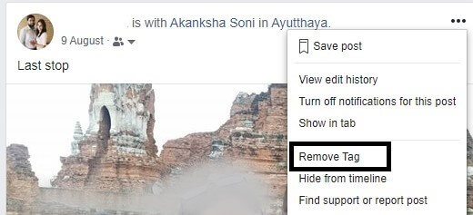 remove tags