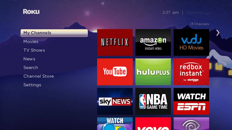 setup youtube on roku