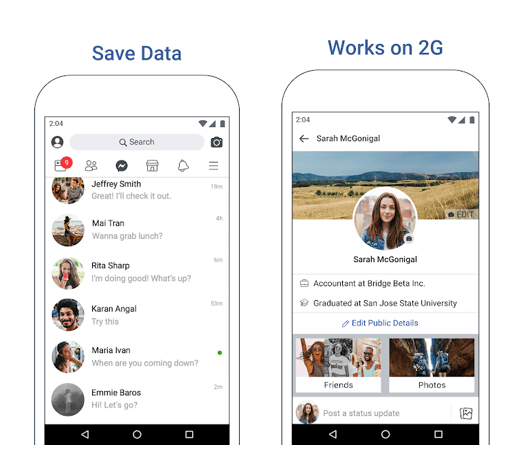 FB Lite apps for Android