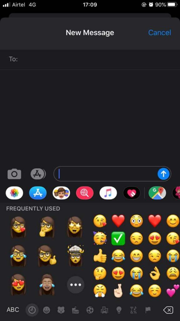 Memoji iOS 13.3