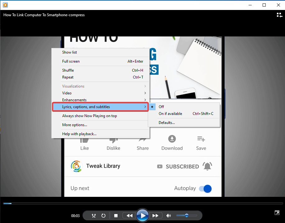 Add-subtitles-on-Windows-Media-Player-3
