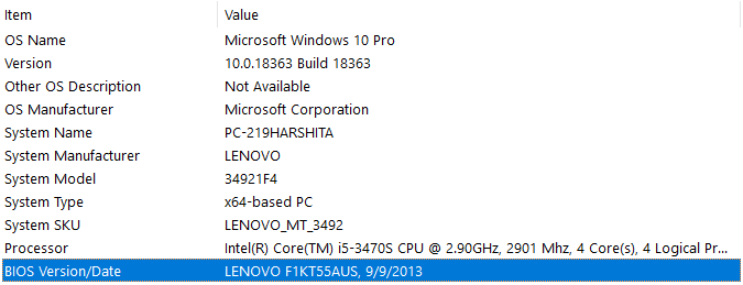 BIOS Windows code 43