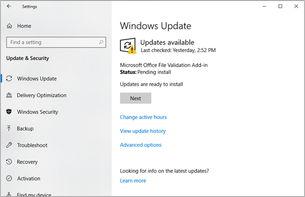 Check For All Windows Updates