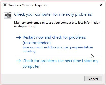 Checking RAM For Errors