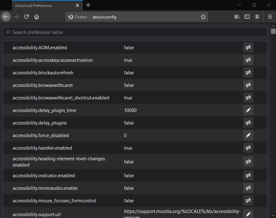 Disable WebRTC On Firefox step-4