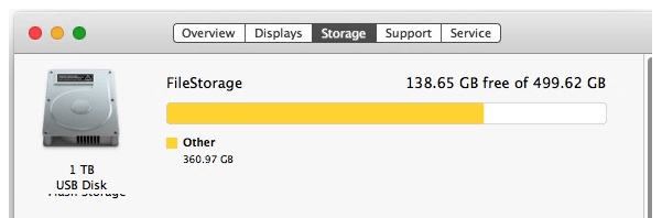 Do Not Fill Up The Hard Drive