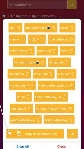 Hashtag Inspector - Instagram