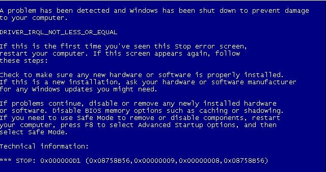 How to Fix driver_irql_not_less_or_equal Error on Windows 10