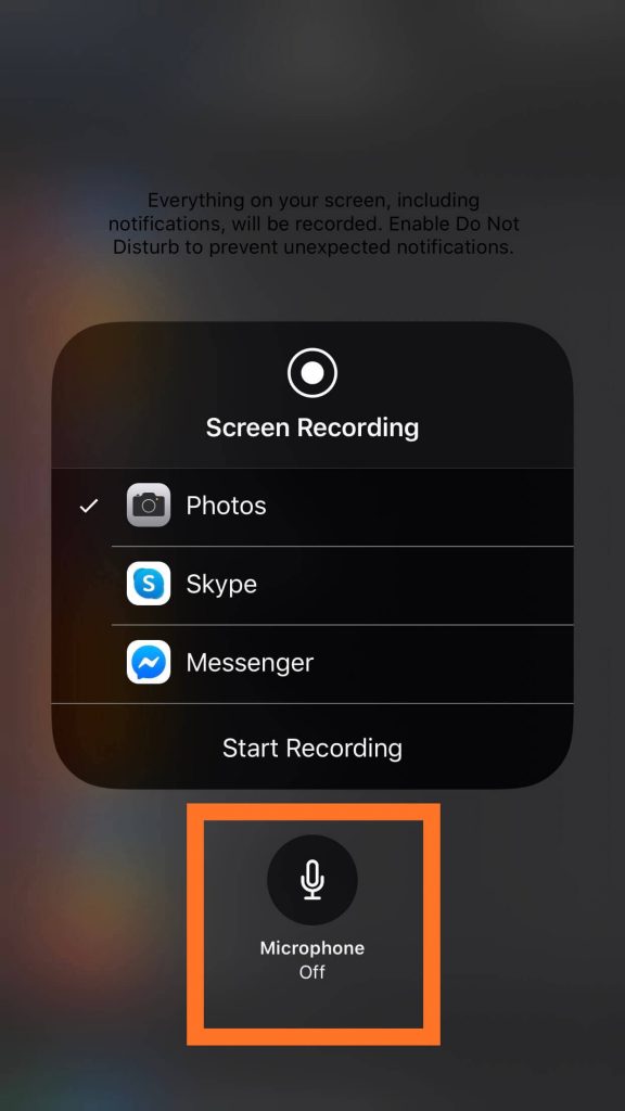record it app no sound