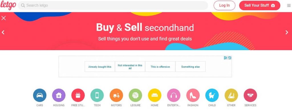 Letgo - websites Like Craigslist