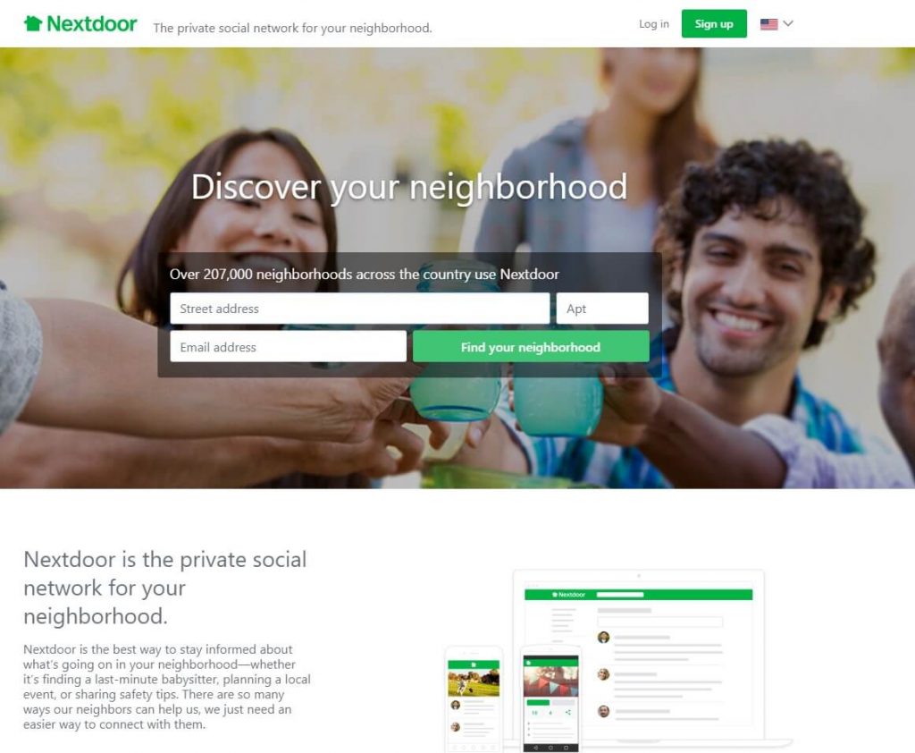 Nextdoor - Craigslist alternative