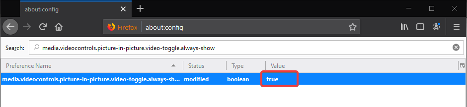 Picture in picture firefox 5