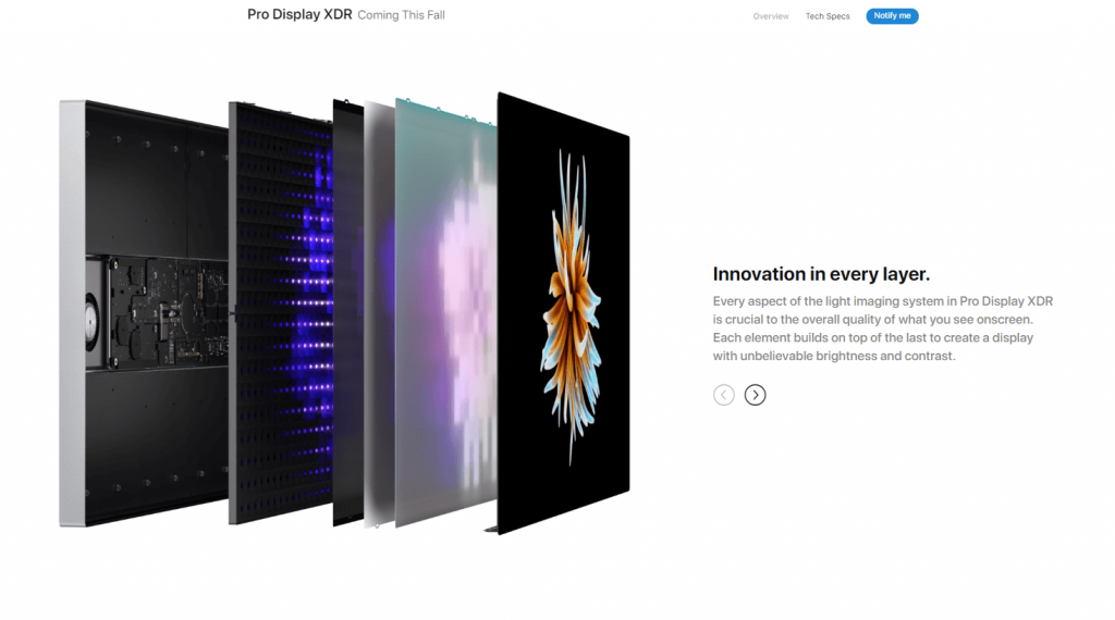Pro Display XDR Layers