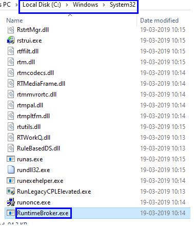 Redl Ransomware locate process files