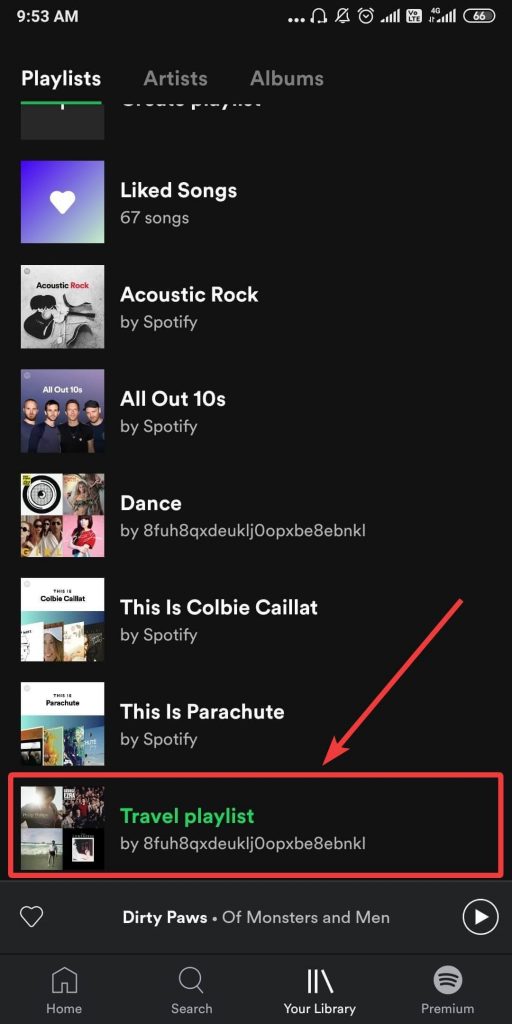 Share Your Spotify Playlist step-4