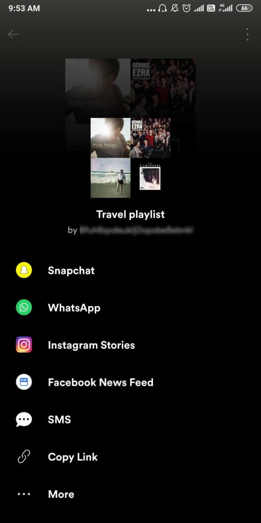 Share Your Spotify Playlist step-7