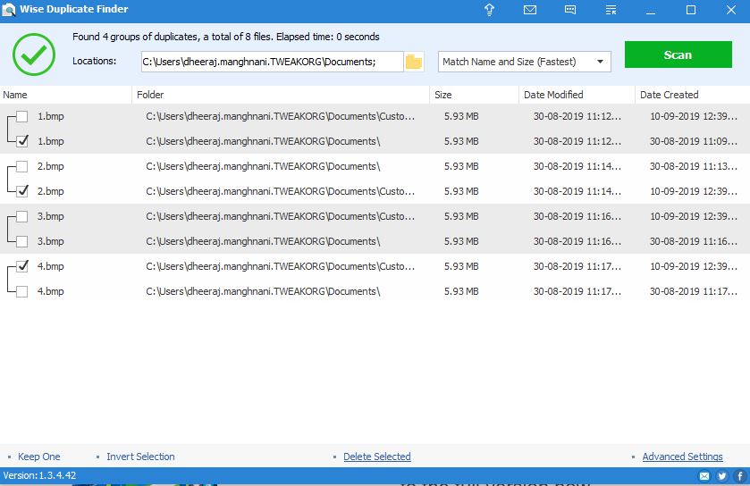 duplicate file cleaner windows 7