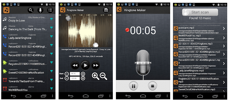 how to use ringtone maker app for android