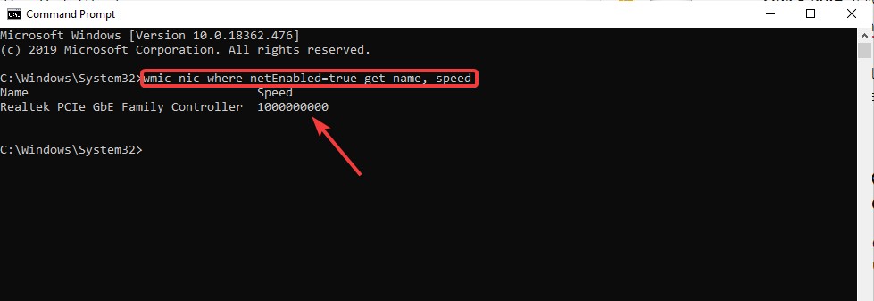 command prompt