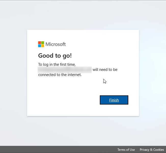 microsoft account loging