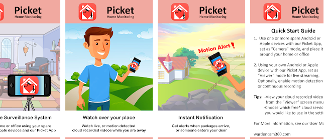 Picket Home Security Apps For Android