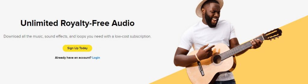 royalty free music for youtube audioblocks