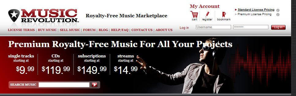royalty free music for youtube music revolution