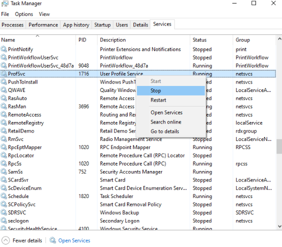 Svchost Windows 10