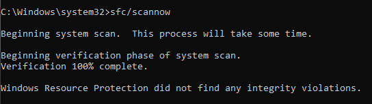 Run SFC To Stop Windows Error