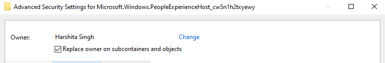 Registry error