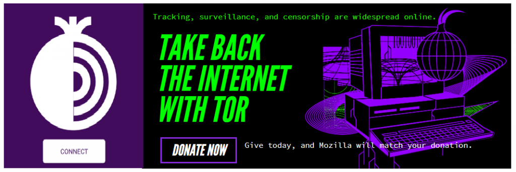 tor browser for android home page