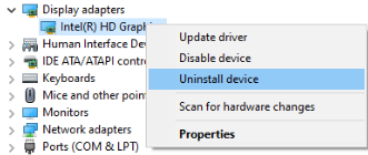 Graphics Device Driver Error Code 43