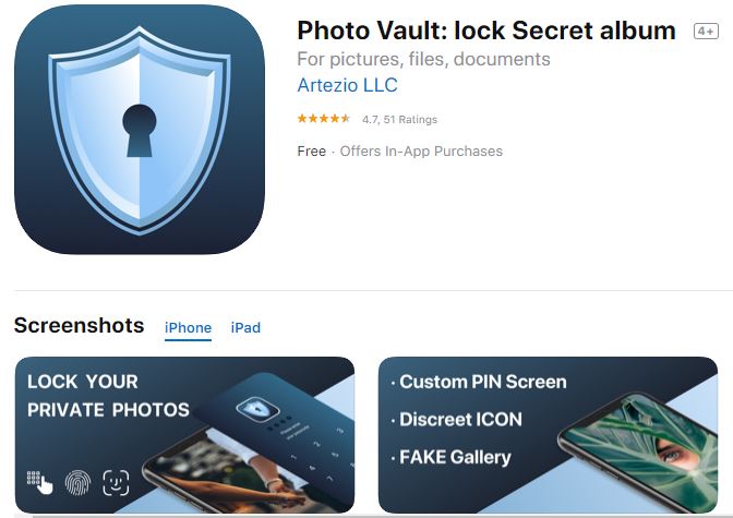 video locker apps photo vault lock secret album