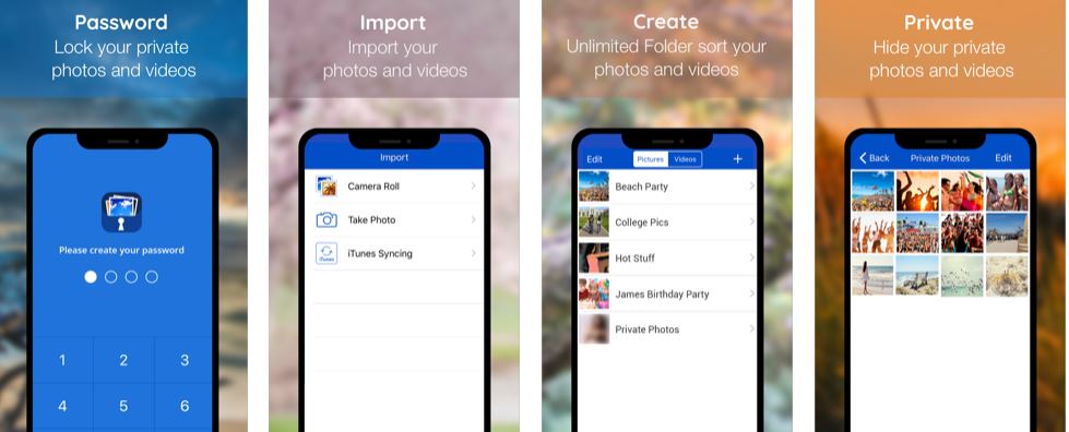 video locker apps pic lock photo video vault