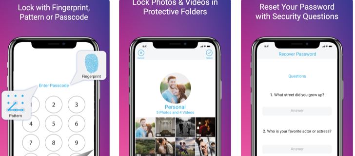 video locker apps secret photo and video vault