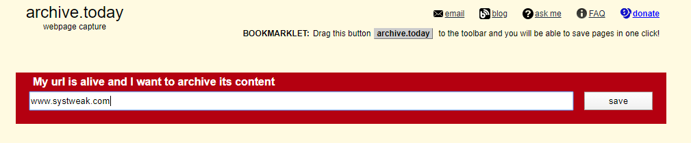 Archive Wayback Machine Alternative