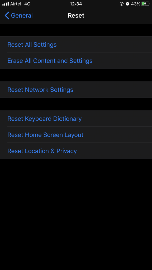 Check Settings