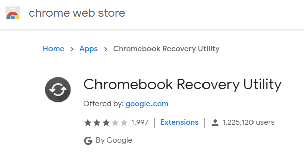 Chromebook Recovery Utility-min