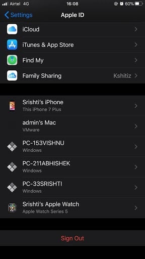 Disable iCloud Photos on iPhone