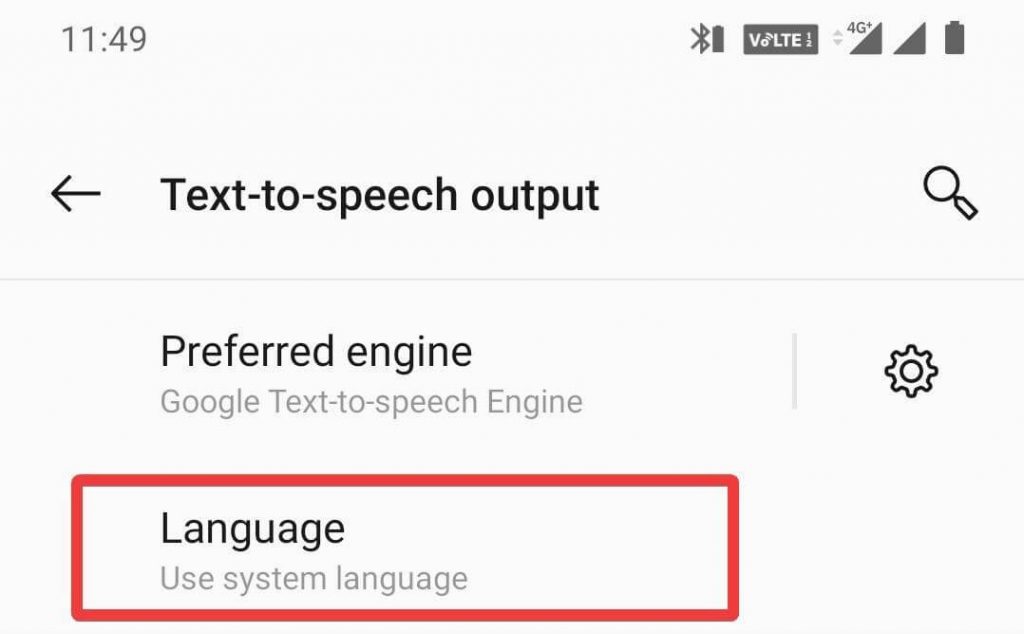 How To Change The Language In Text-to-speech Output