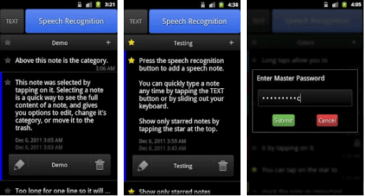 speech to text app samsung